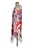 BCBGMAXAZRIA 100% Polyester Pink Poncho Size XS - photo 5
