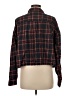 VICI 100% Polyester Plaid Black Long Sleeve Blouse Size M - photo 2