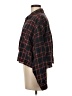 VICI 100% Polyester Plaid Black Long Sleeve Blouse Size M - photo 5