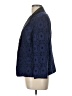 Chico's Paisley Blue Blazer Size Lg (2) - photo 5