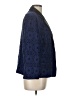 Chico's Paisley Blue Blazer Size Lg (2) - photo 4