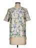 Prabal Gurung Collective 100% Polyester Tan Short Sleeve Blouse Size 4 - photo 1