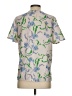 Prabal Gurung Collective 100% Polyester Tan Short Sleeve Blouse Size 4 - photo 2