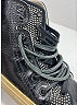 Saint Laurent 100% Leather Black Sneakers Size EU 38 1/2 - photo 5