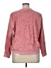 Cascade Blues 100% Polyester Paisley Pink Pullover Sweater Size XL - photo 2