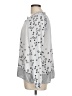 Gap Silver Long Sleeve Blouse Size L - photo 5