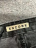 Encore Black Denim Shorts Size 3 - photo 3