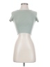 Zara Green Short Sleeve Turtleneck Size S - photo 1