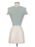 Zara Green Short Sleeve Turtleneck Size S - photo 2