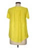 Vanessa Virginia 100% Polyester Yellow Short Sleeve Blouse Size 6 - photo 2