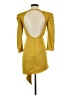 NBD 100% Polyester Gold Cocktail Dress Size XS - photo 2