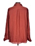 PREMISE 100% Polyester Burgundy Long Sleeve Blouse Size L - photo 2