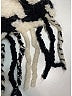 Acne Studios Houndstooth Ivory Black Vadik Houndstooth Scarf One size - photo 6