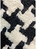 Acne Studios Houndstooth Ivory Black Vadik Houndstooth Scarf One size - photo 8