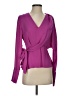 Atlein Collective 100% Polyester Purple Long Sleeve Blouse Size 2 - photo 1