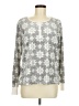 Nautica Gray Long Sleeve Blouse Size M - photo 1