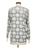 Nautica Gray Long Sleeve Blouse Size M - photo 2