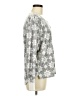 Nautica Gray Long Sleeve Blouse Size M - photo 4