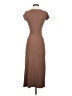 RIVALRY RUNWAY Solid Brown Casual Dress Size XS - photo 2