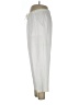 Classic Elements 100% Cotton Solid Ivory Casual Pants Size L - photo 5