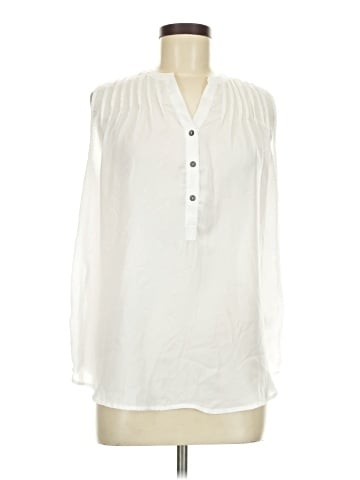 Great Northwest Indigo 3/4 Sleeve Blouse (view 1)