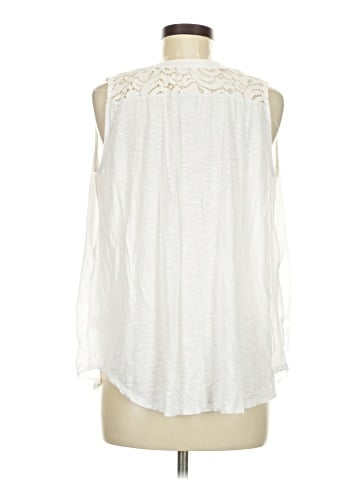 Great Northwest Indigo 3/4 Sleeve Blouse (view 2)