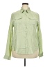 Unbranded Green Long Sleeve Button-Down Shirt Size XXL (estimated) - photo 1