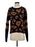 John & Jenn Animal Print Brown Pullover Sweater Size S - photo 1