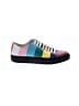 Katy Perry Color Block Gray Red Sneakers Size 6 - photo 1