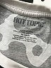 Hot Topic Animal Print Silver Short Sleeve Turtleneck Size XL - photo 7