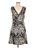 Tibi 100% Acetate Animal Print Ivory Cocktail Dress Size 8 - photo 2