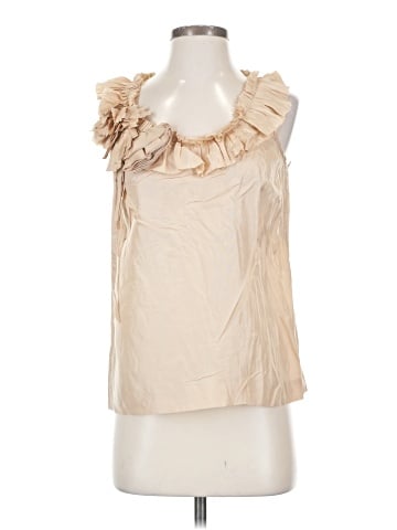 J.Crew Sleeveless Silk Top (view 1)