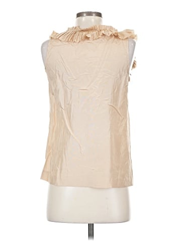 J.Crew Sleeveless Silk Top (view 2)