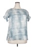 Unbranded Blue Short Sleeve Blouse Size XXL (estimated) - photo 1