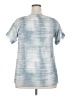 Unbranded Blue Short Sleeve Blouse Size XXL (estimated) - photo 2