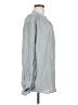 J Brand 100% Silk Gray Long Sleeve Silk Top Size M - photo 4