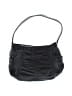 B Makowsky Solid Black Shoulder Bag One size - photo 1