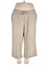 Evans Tan Linen Pants Size 26 waist - photo 1