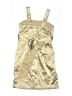 Aqua Metallic Gold Dress Size 8 - photo 2