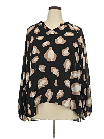 Spin Long Sleeve Blouse (view 1)