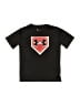 Under Armour 100% Polyester Black Short Sleeve T-Shirt Size 7 - photo 1