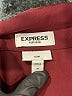 Express 100% Polyester Burgundy Long Sleeve Blouse Size M - photo 7