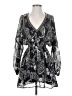 12th Tribe 100% Polyester Paisley Black Casual Dress Size S - photo 1