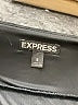 Express 100% Nylon Solid Black Formal Skirt Size S - photo 4