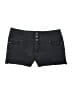 rue21 Black Denim Shorts Size 13 - 14 - photo 1