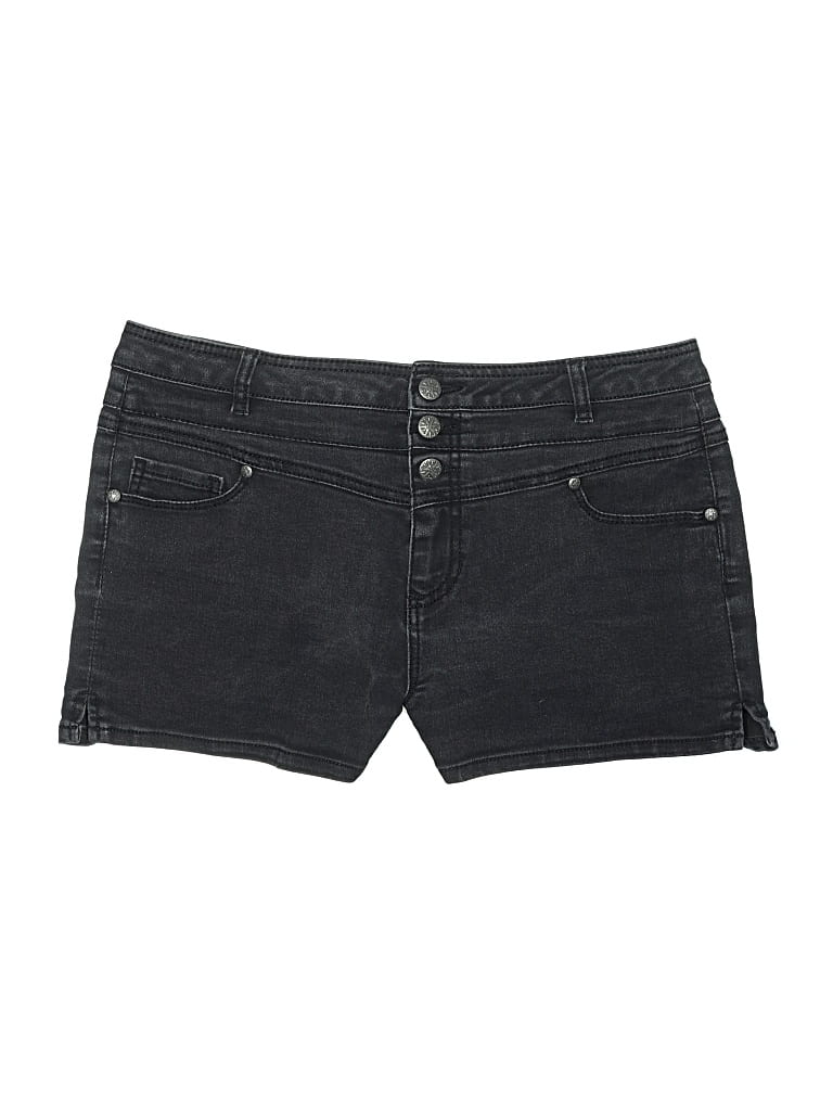 Pre-owned Rue21 Denim Shorts In Black