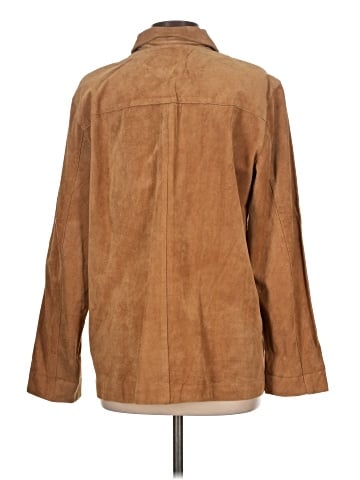 JM Collection Leather Jacket (view 2)
