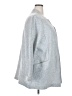 Caslon 100% Polyester Gray Cardigan Size 2X - photo 4