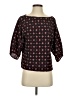Ann Taylor LOFT Black 3/4 Sleeve Blouse Size S - photo 1