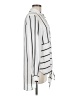 DR2 100% Polyester Stripes Ivory Long Sleeve Blouse Size M - photo 4